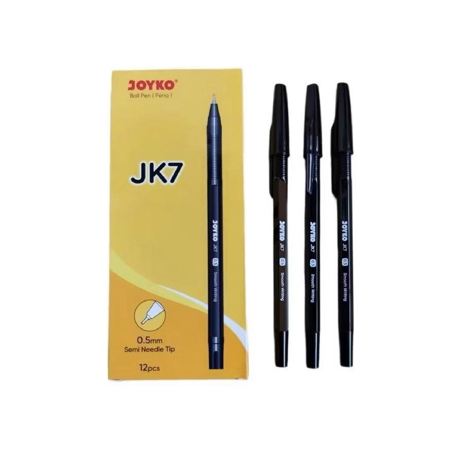 

Pulpen JOYKO JK7 Hitam Isi 12 Pcs