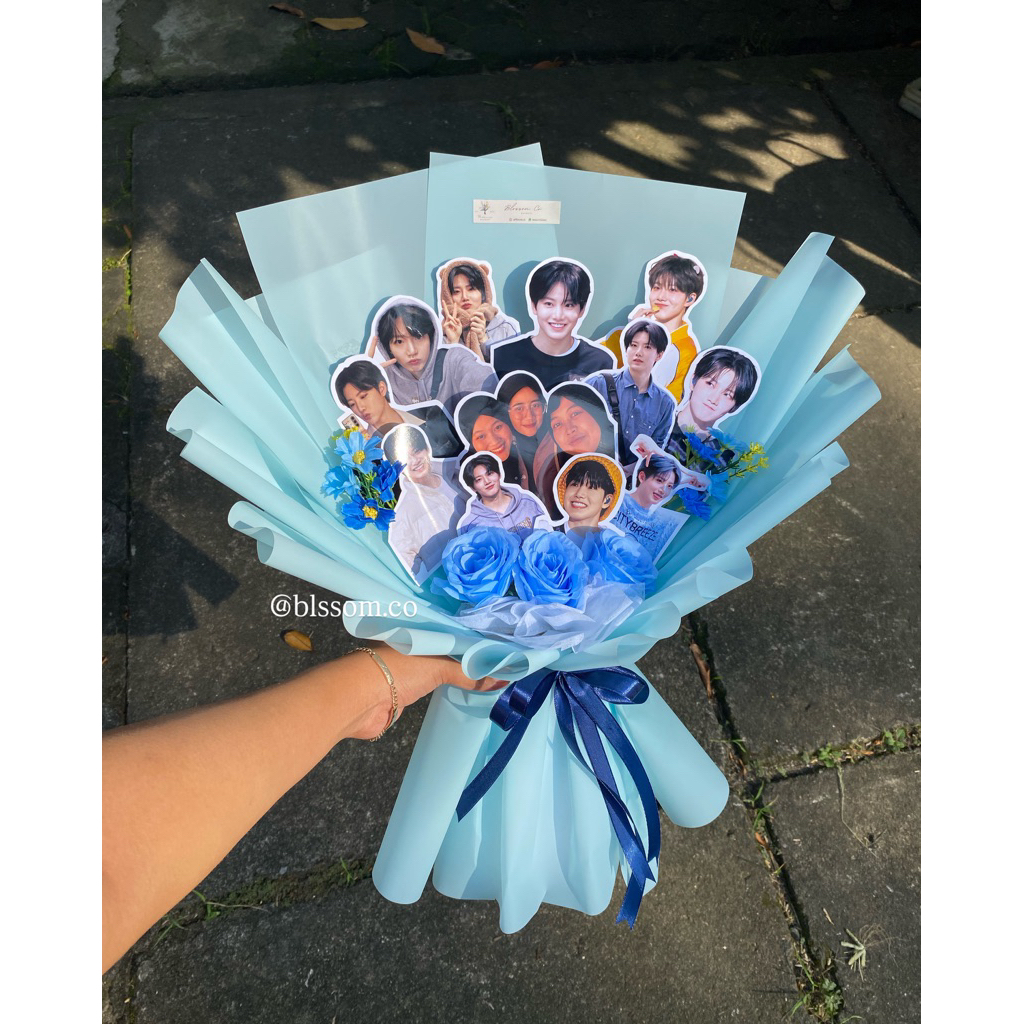 

buket bunga mix topper