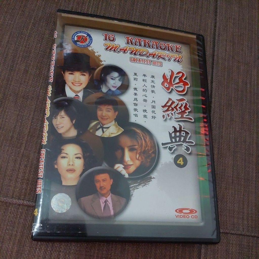 VCD original karaoke 16 mandarin greatest hits vol.4