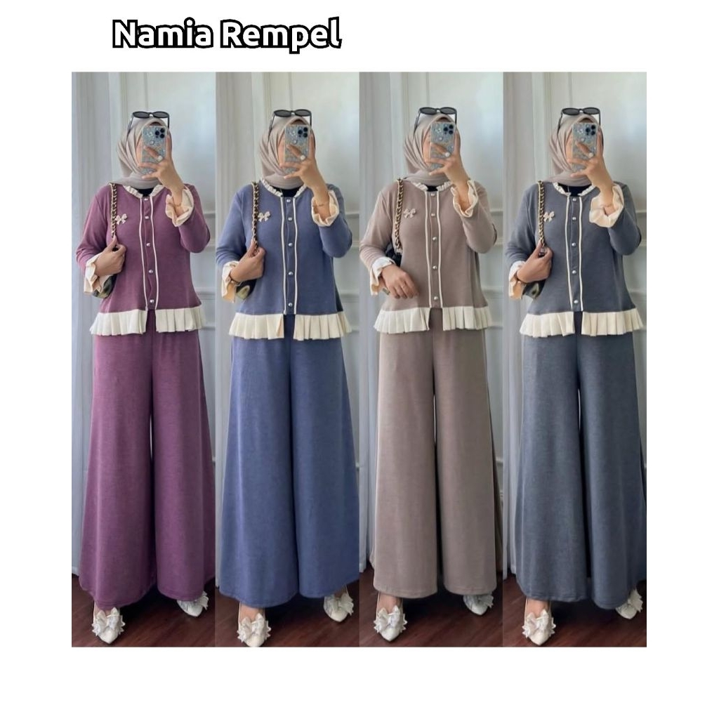 ARNISA SET SYAR'I PRINTING BY PUTRI COLLECTION / PRODUK ORI DAN REALPIC