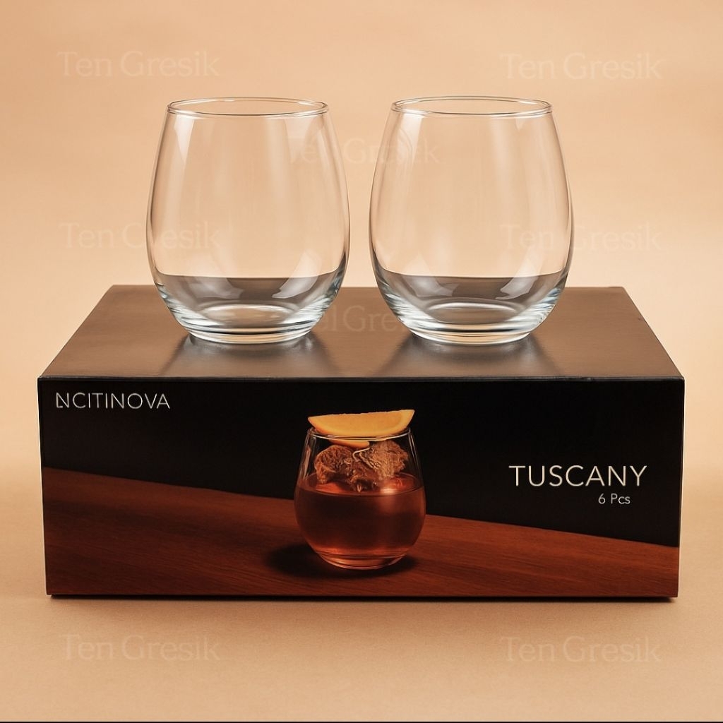 (cargo) Gelas Kaca Citinova Tuscany / Gelas Citinova Tuscany