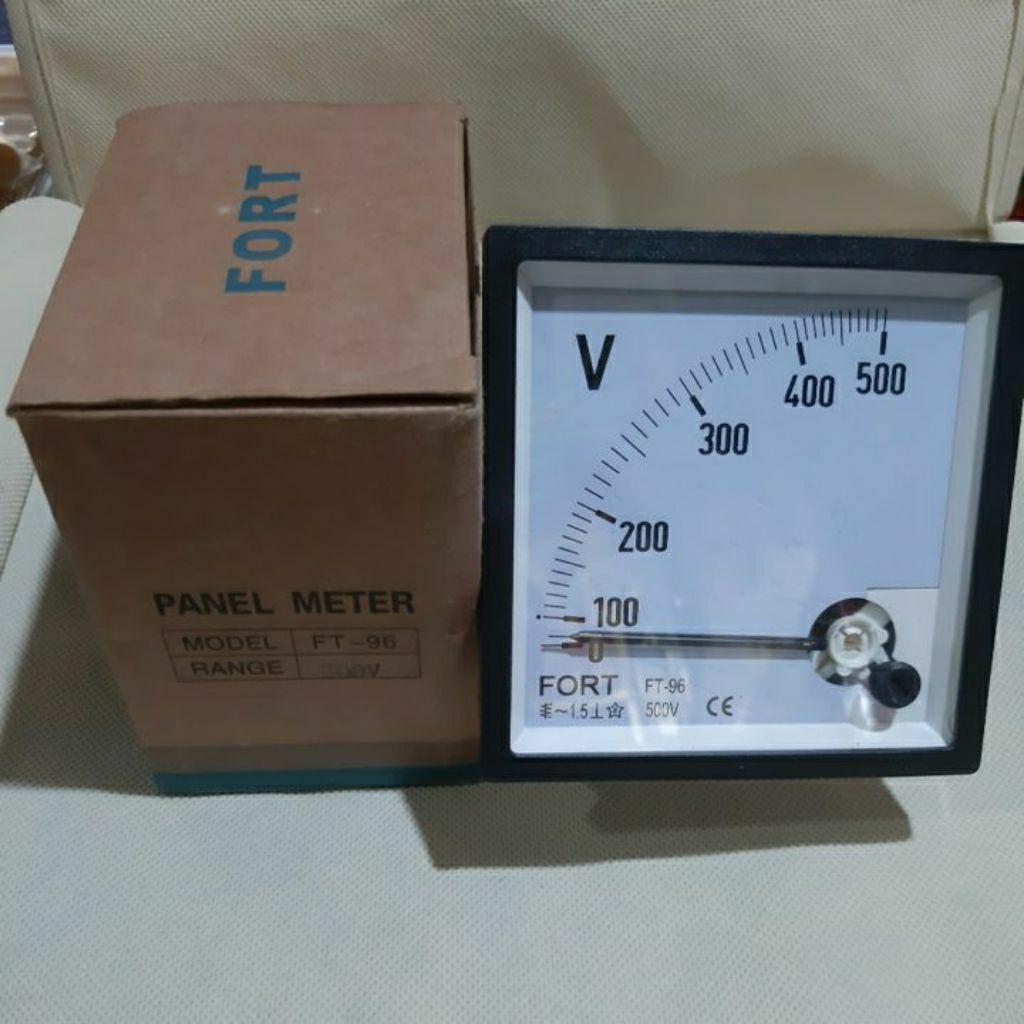 Volt Meter Analog Panel Meter AC/DC FT-96V