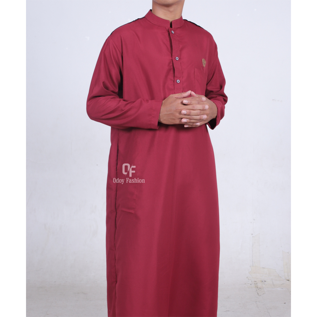 Jubah Gamis Lengan Panjang untuk Pria Remaja dan Dewasa