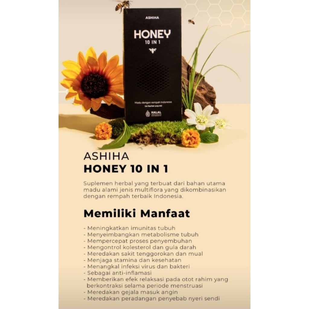 

MADU SULTAN ASHIHA HONEY 10 IN 1
