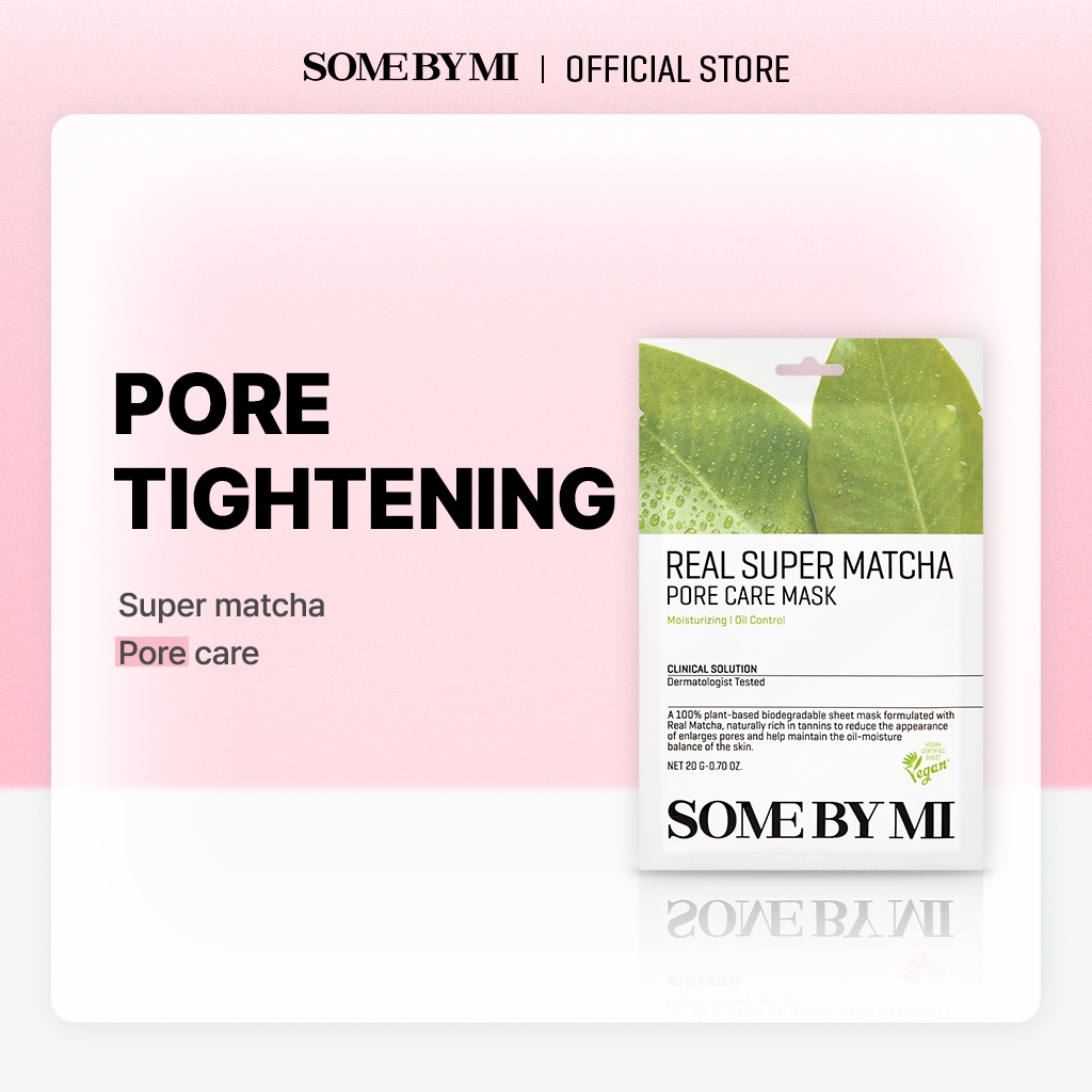 SOME BY MI Real Super Matcha Pore Care Mask