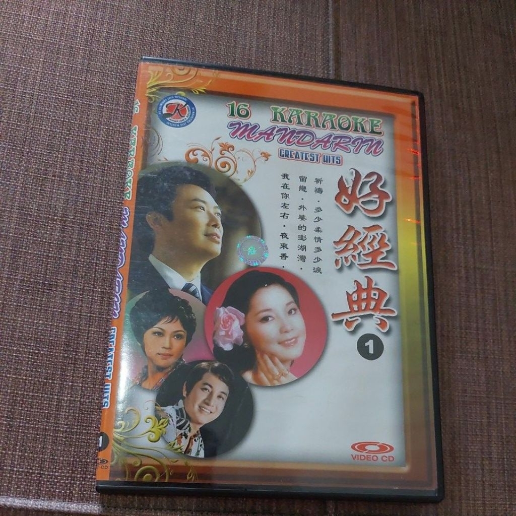 VCD original karaoke 16 mandarin greatest hits vol.1