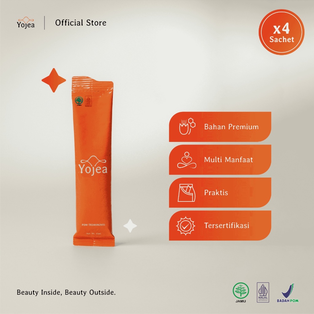 

YOJEA MINUMAN HERBAL KEWANITAAN MEMBANTU MELANCARKAN SIKLUS MENSTRUASI (4 SACHET)