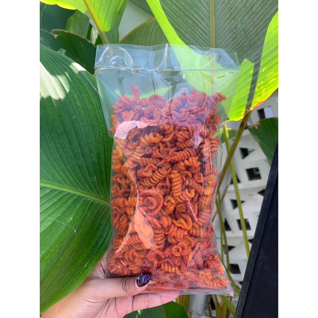 

SNACK TERMURAH MAKARONI ULIR PEDAS DAUN JERUK