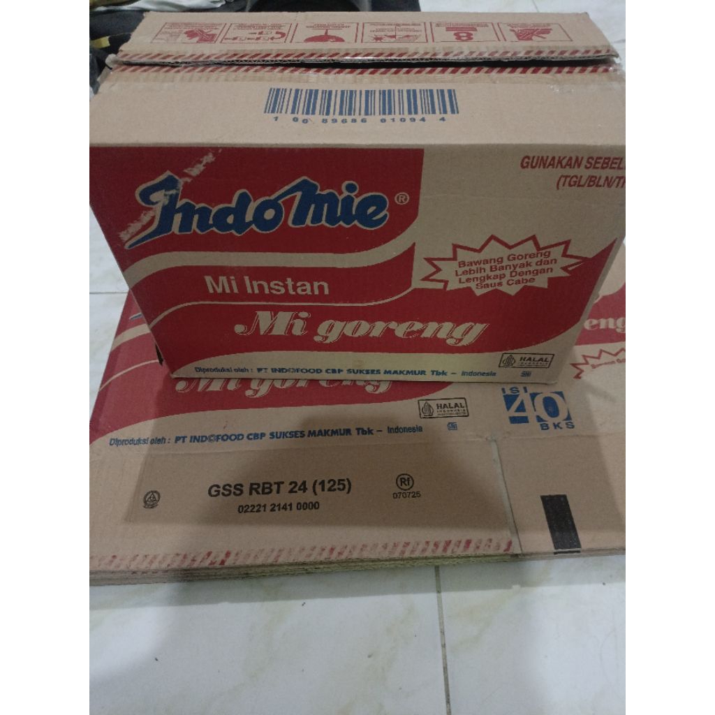 

Kardus bekas indomie uk 34*20*24
