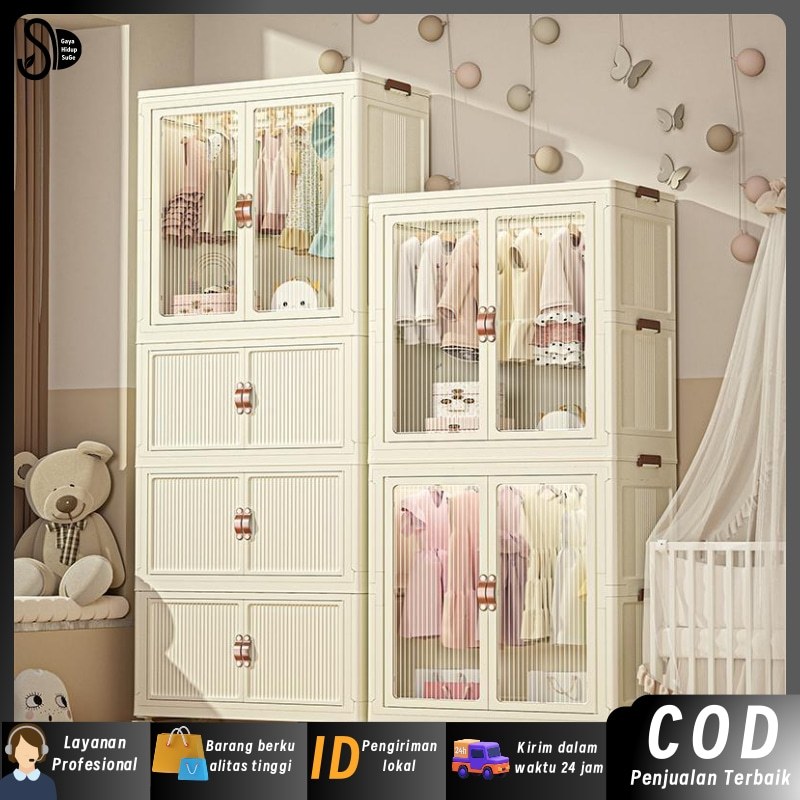 lemari model kontainer lemari kotak penyimpanan lemari pakaian anak lemari baju bayi  lemari anak le