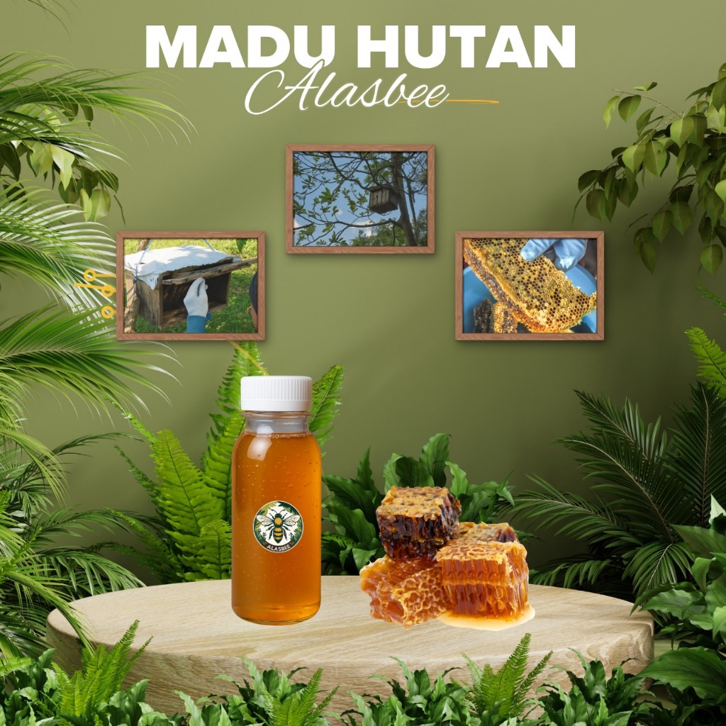 

AlasBee Madu Hutan Lebah Liar Murni 100mL