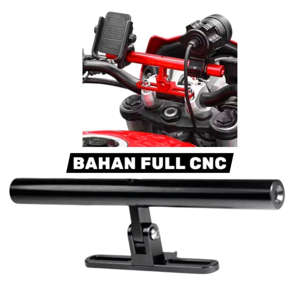 breket holder hp lampu tembak pcx adv vixion dudukan holder hp motor dudukan lampu tembak motor