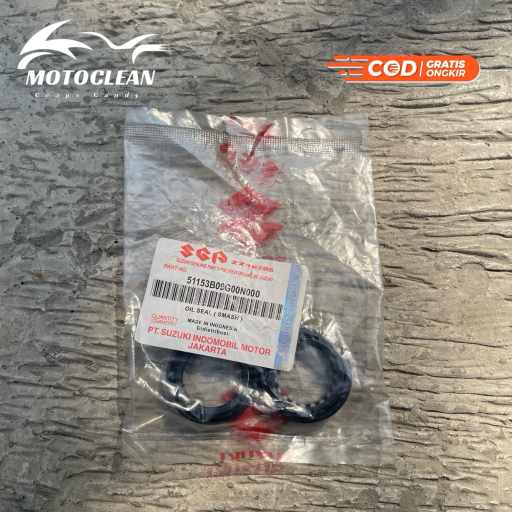 ORI Sil Seal Shock Shok Skok Motor Suzuki Satria FU 150 Smash Shogun Spin Skywave Skydrive Original 