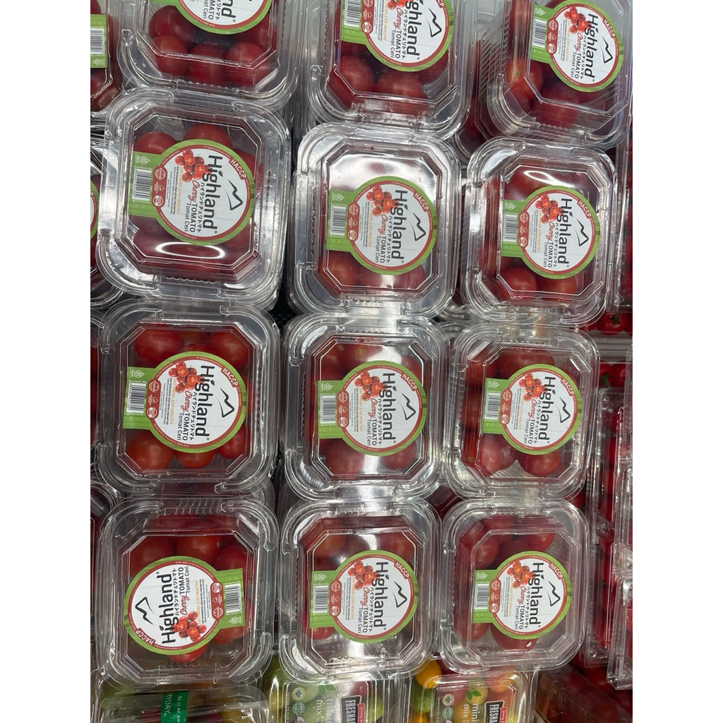 

Highland Cherry Tomato 250gr | Tomat Ceri Impor Kualitas Super