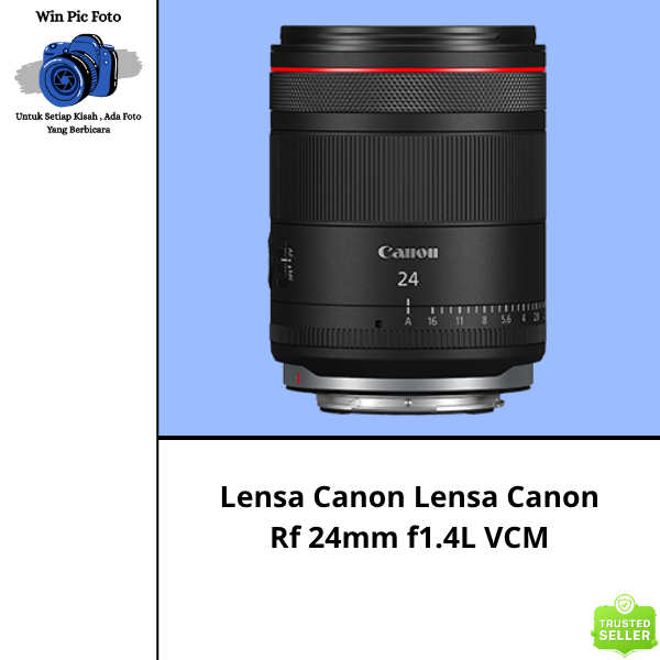 Canon RF 24mm f1.4 L VCM Lens Canon RF 24 mm f/1.4 L VCM RF24mm f/1.4L Garansi Resmi