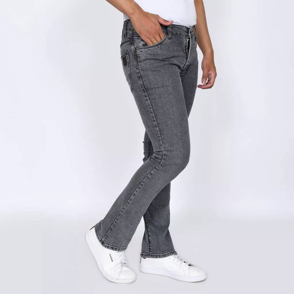 Kenzena Celana Jeans Cutbray Pria / Cutbray Jeans / Celana Semi Cutbray Pria