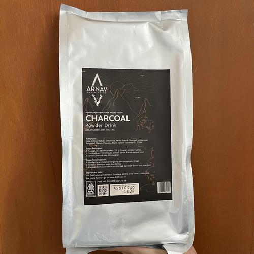 

Arnav Charcoal Powder 1kg - Bubuk Minuman Arang Karbon Aktiv