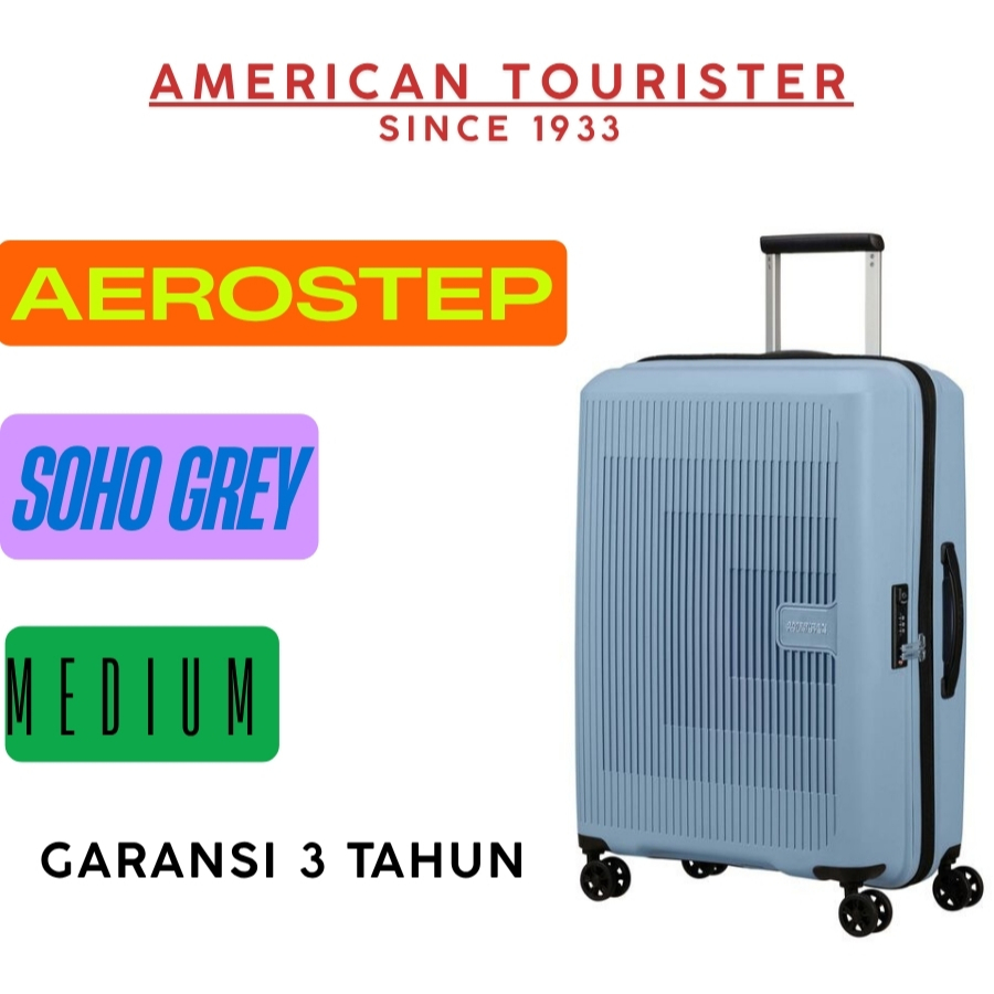 American Tourister Koper Hardcase Aerostep 20 24 inch
