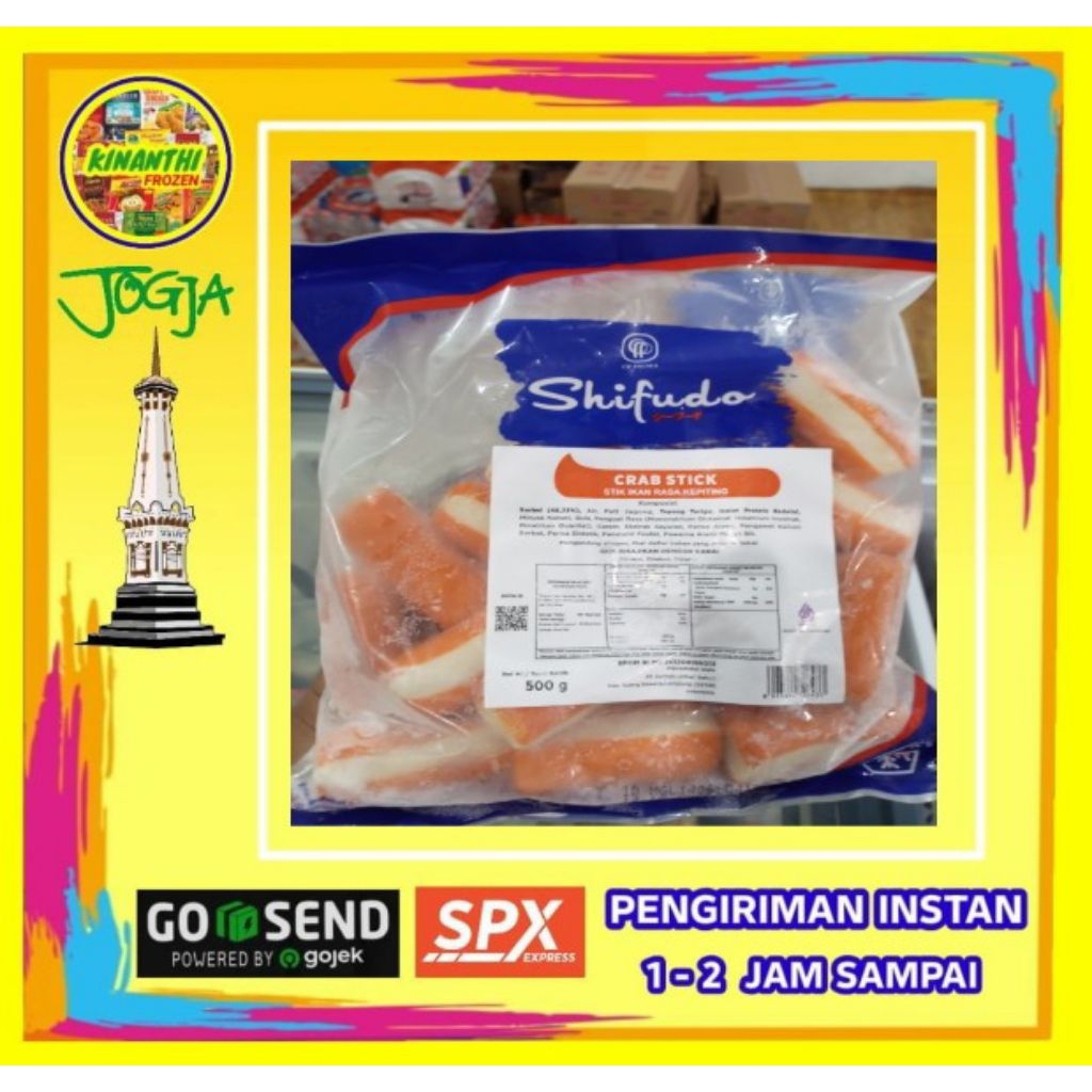 

Shifudo Crab stik 500 gr Jogja Frozen