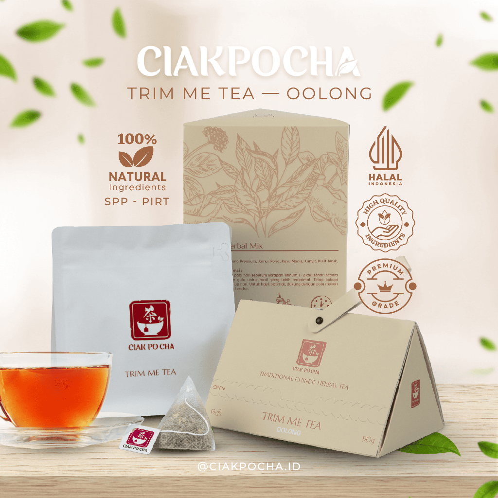 

Ciak Po - CiakpoCha Trim Me Tea Detox Slimming Tea Untuk Diet