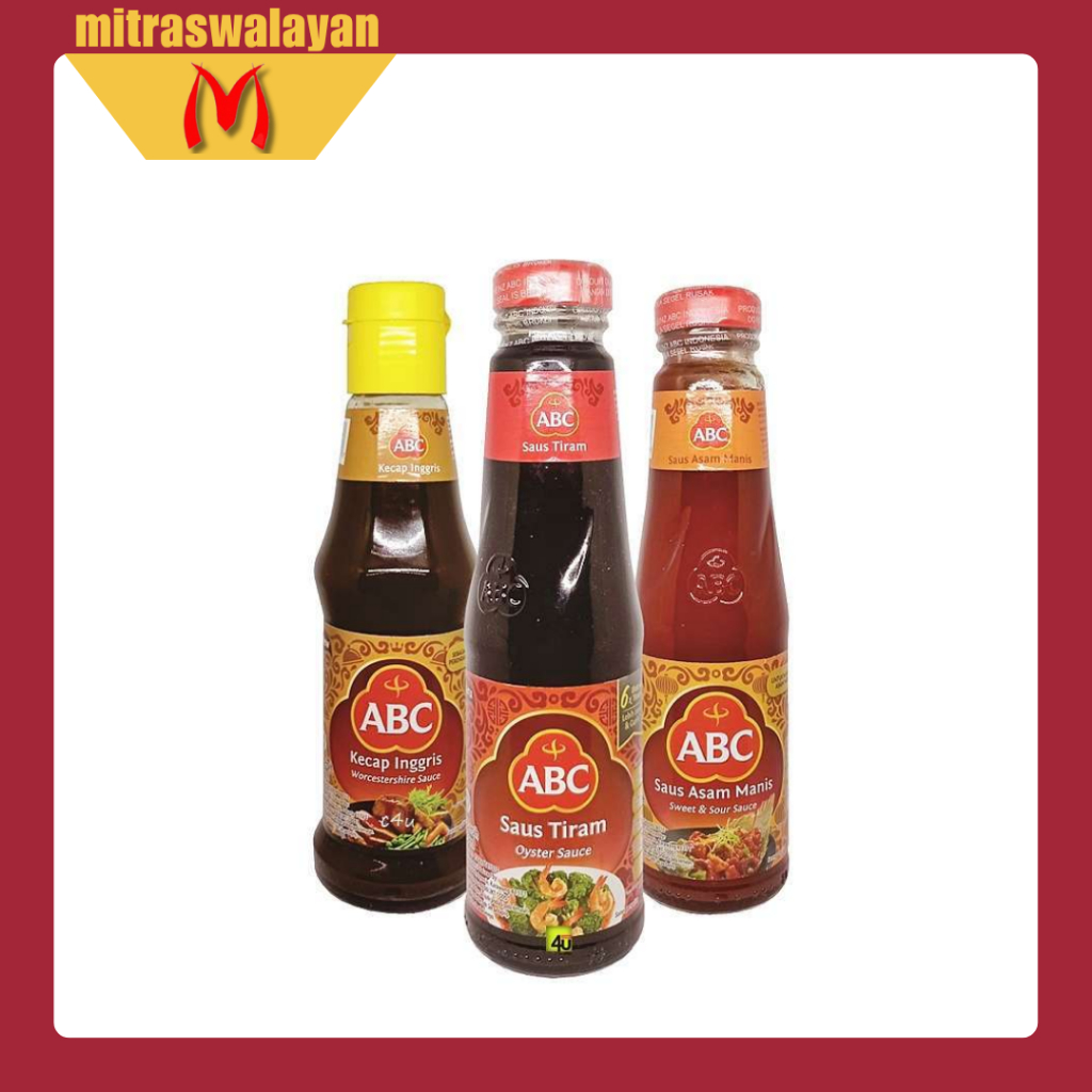 

ABC Kecap dan Saus Kemasan Botol 195 ml