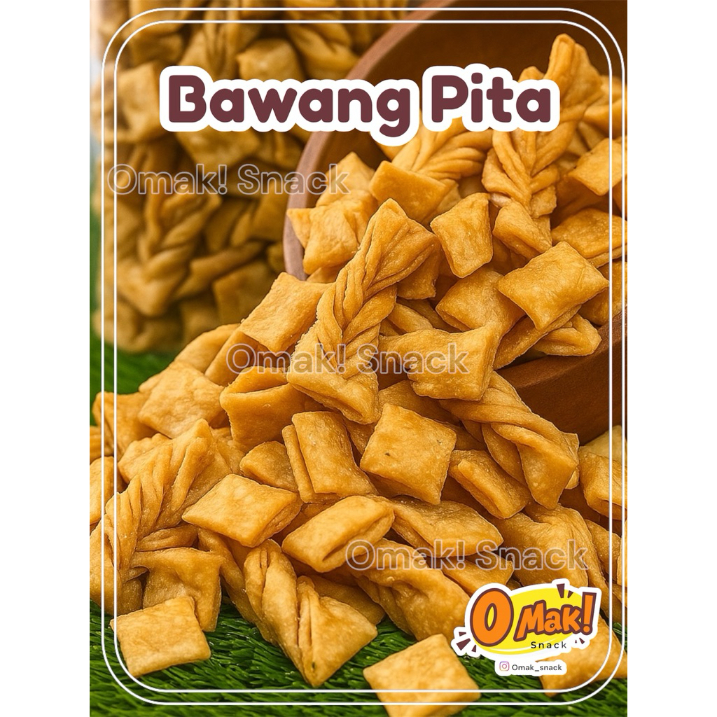 

Krupuk Bawang Pita / Bawang Pita 1 Kg - Krupuk Bawang Asli