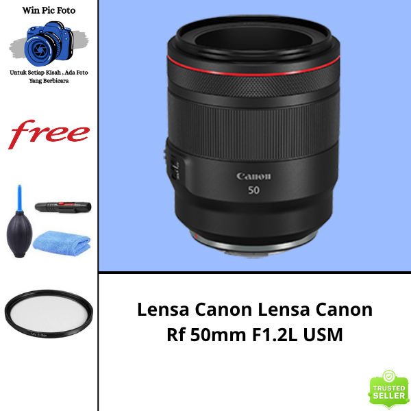 Canon Rf 50mm f1.2L USM Lens Canon Rf 50mm f1.2L USM Rf 50mm f1.2L USM Garansi Distributor