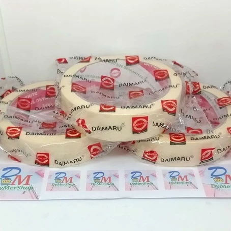 

Lakban kertas Daimaru 2,4 cm 2.4 CM masking tape - selotip kertas 1 Inchi Inch Ori 100% Original Asli Authentic