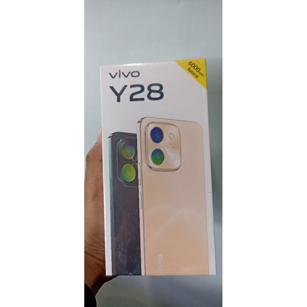 (HARGA PROMO) VIVO Y28 Ram 6+6/128 GARANSI RESMI DUS SEGEL