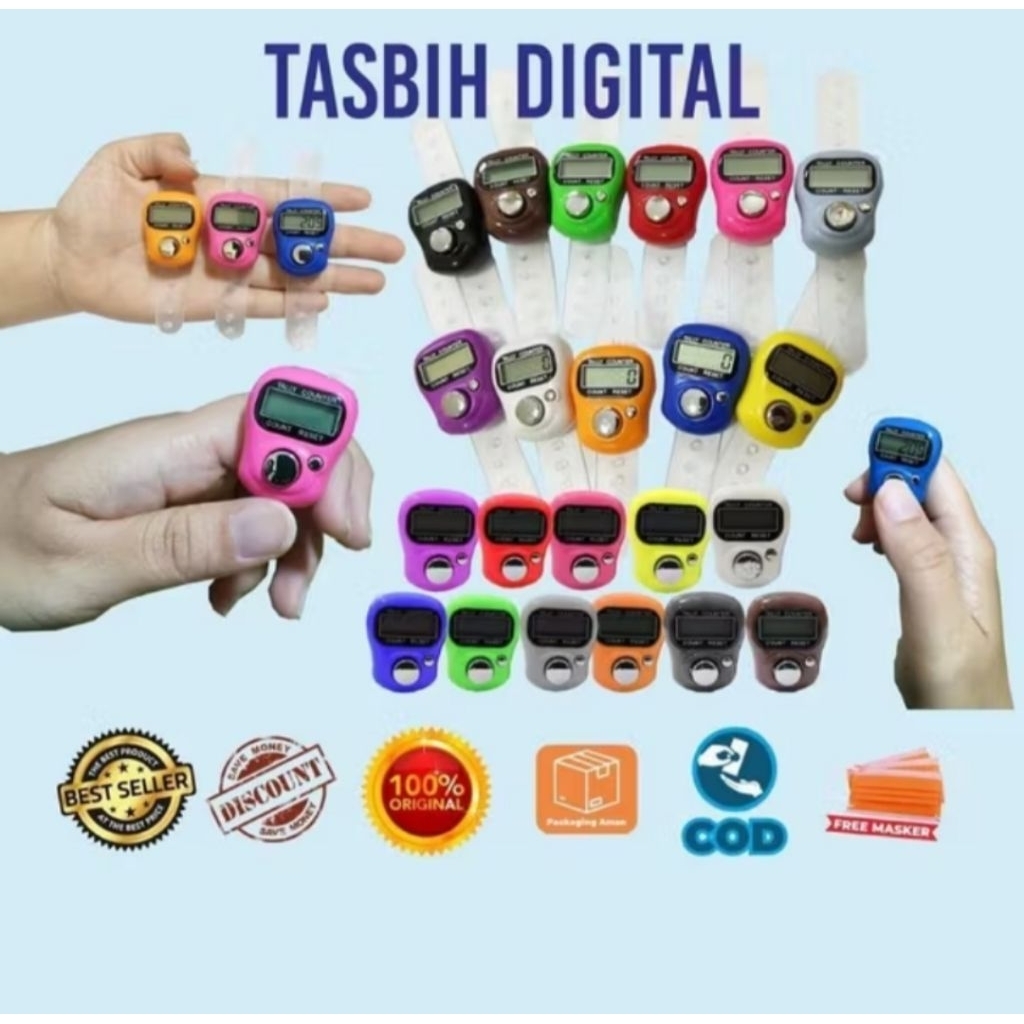 Tasbih - Tasbih Digital - Tasbih Digital mini tally counter - Hand counter - Tasbih Murah