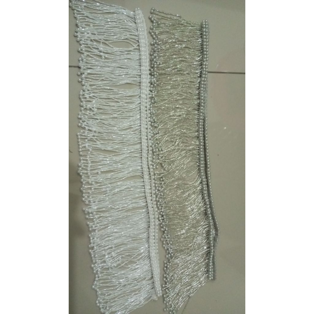 Aksesoris Renda juntai payet 1meter/ patahan bambun jepang
