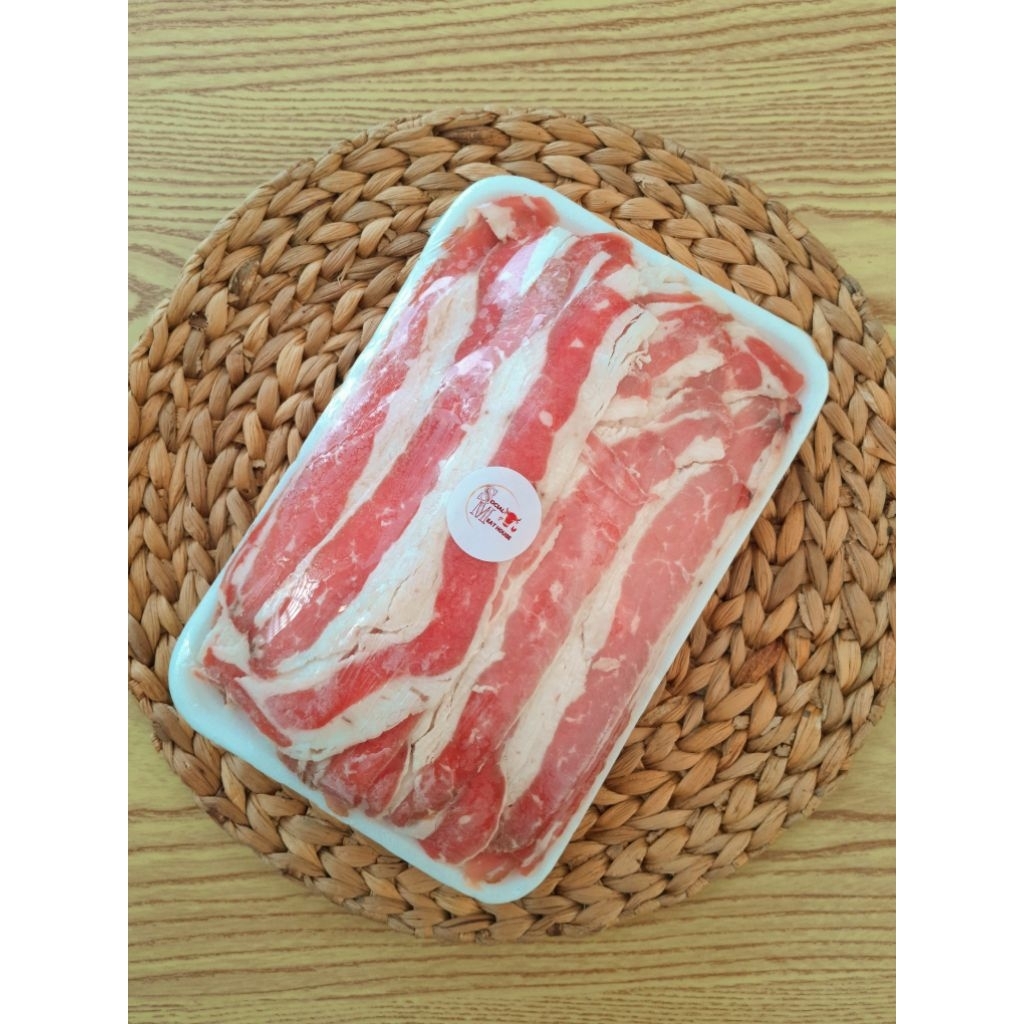 

AUS Shortplate Slice 250gr