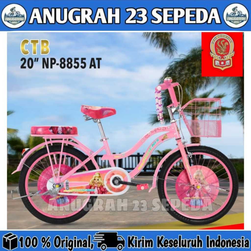 Sepeda Anak Perempuan Ukuran 20 Inch PHOENIX NP-8855 AT