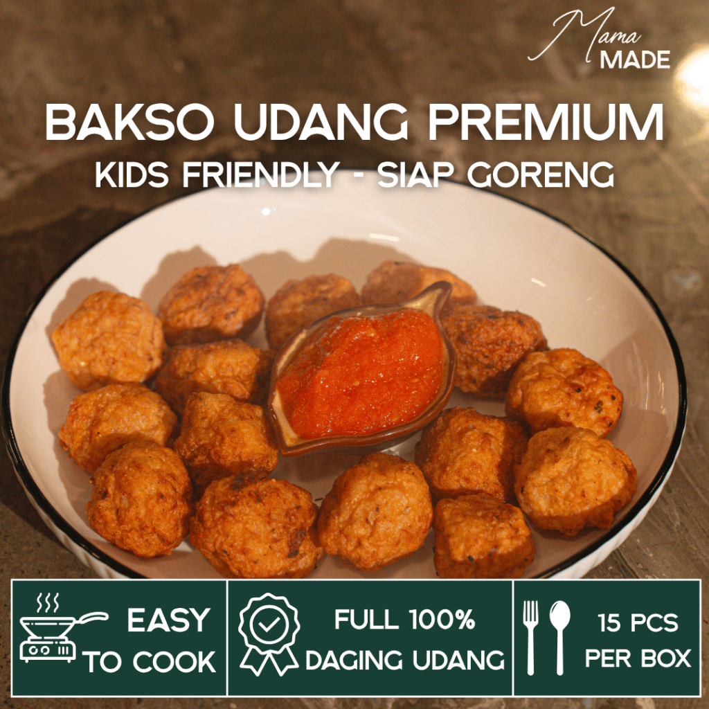 

BAKSO UDANG PREMIUM MAMAMADE [15PCS]