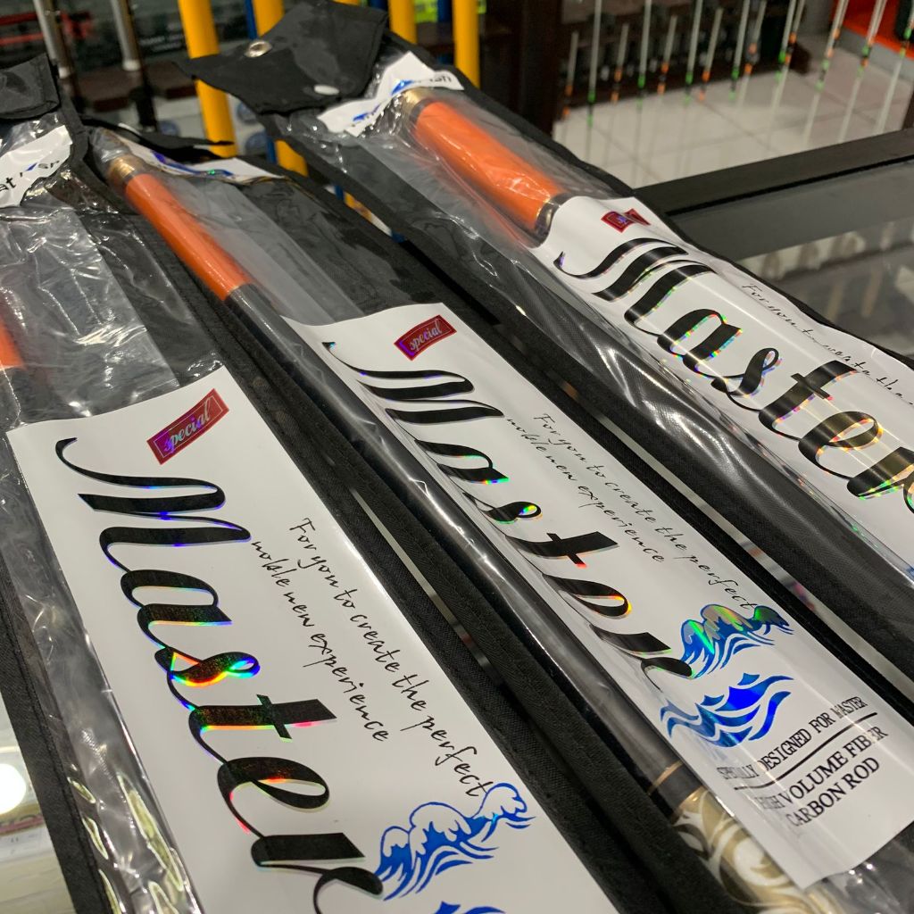 Joran Tegek King Catfish Master 360 450 540 Bahan Carbon Ringan Kuat