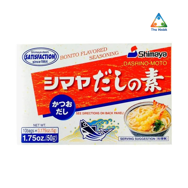 

(The Habit) SHIMAYA DASHI NO MOTO Katsuodashi Kaldu Ikan 130gr