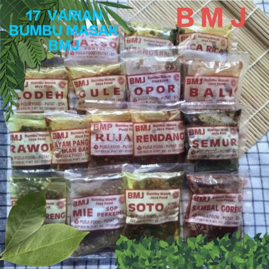 

BMJ - 17 VARIAN BUMBU BMJ - Bumbu Masak Jaya Food