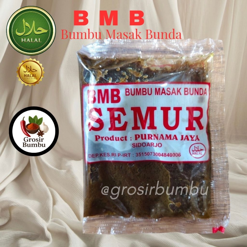

BMB / Bumbu SEMUR / Bumbu Masak Bunda / Bumbu Masak Instan