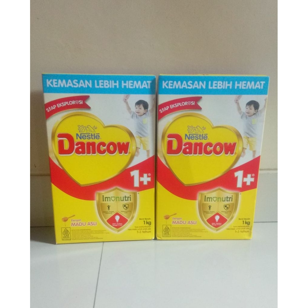 

2 BOX SUSU DANCOW 1+ madu 1 kg