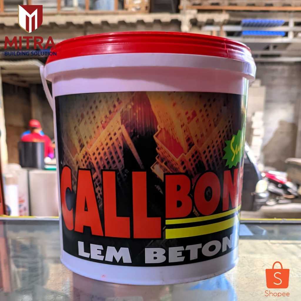 Calbond Lem Beton Perekat untuk Plesteran dan Beton Kalbon 4 Kg