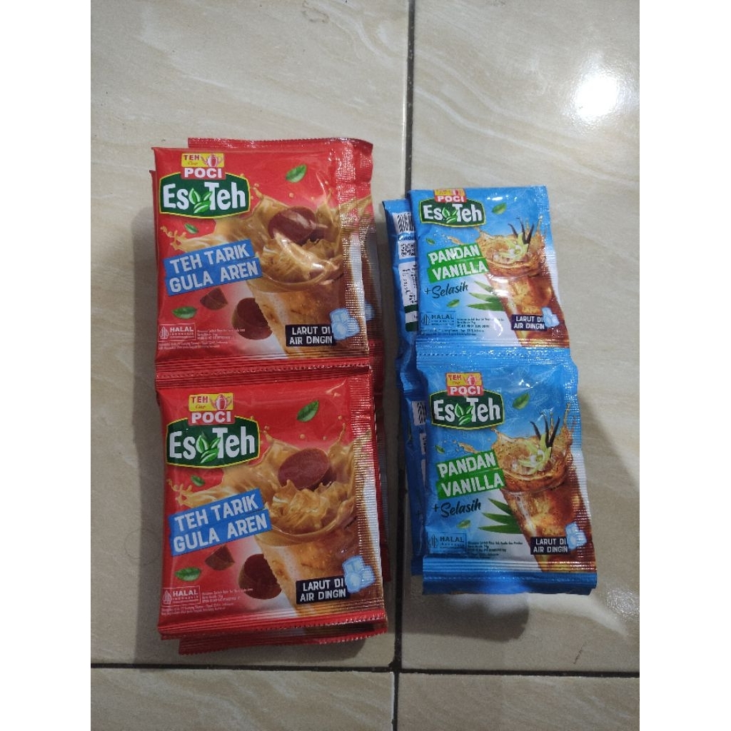 

TEH TARIK POCI GULA AREN & TEH POCI VANILA PANDAN SELASIH