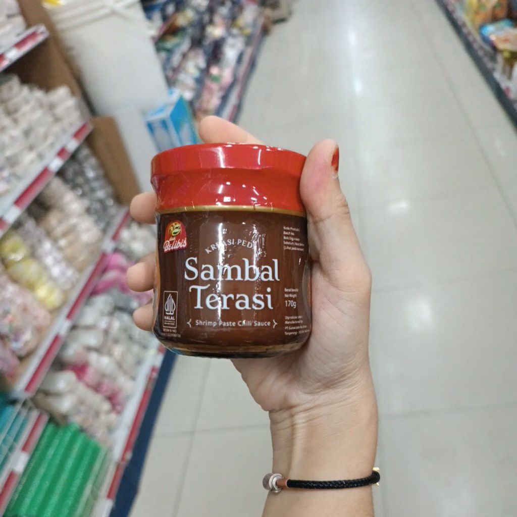 

Sambal Terasi Belibis 170gr