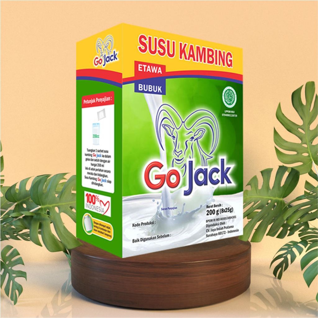 

Susu Kambing Etawa Go Jack 200g (ORI) cocok untuk sendi dan tulang