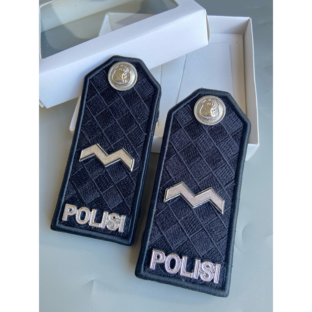 Pangkat aipda bordir /chrome