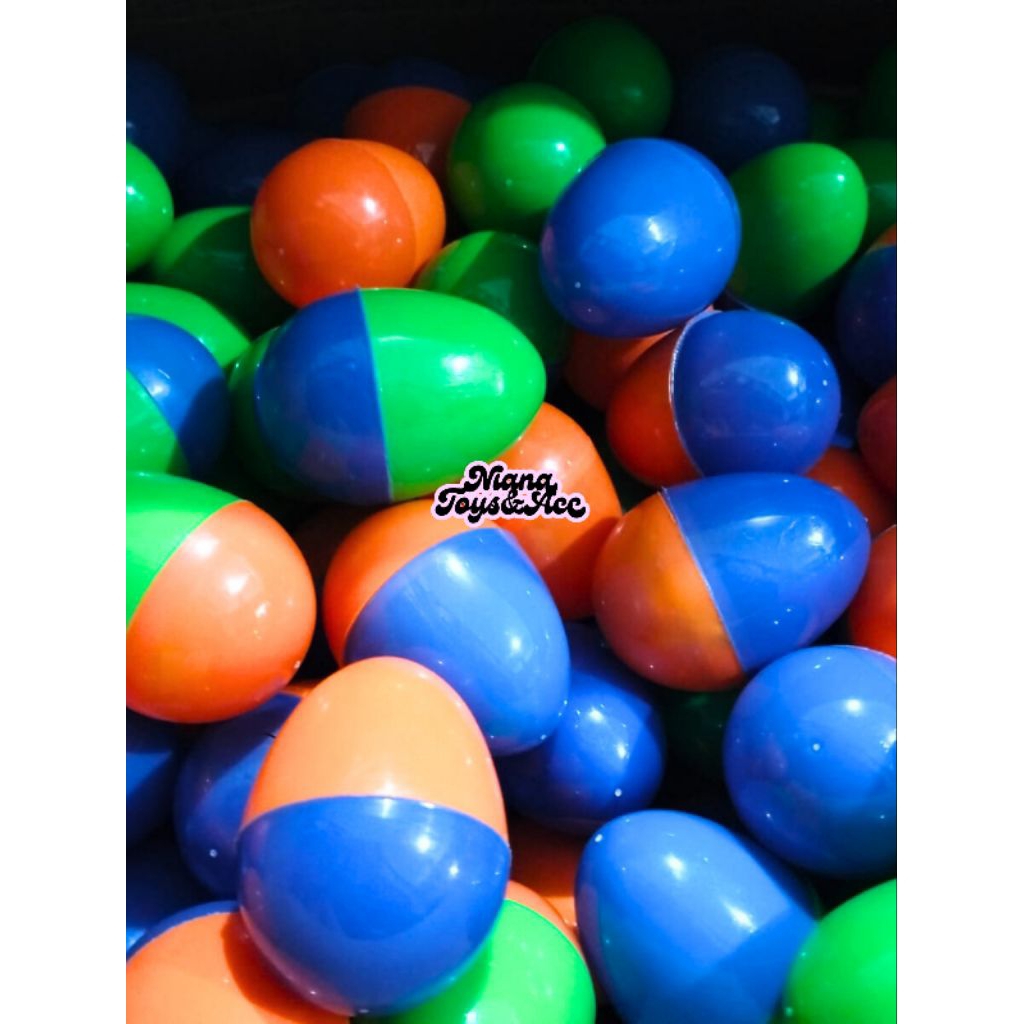 100 pcs MAINAN TELOR CURAH mainan anak telur curah grosir harga murah