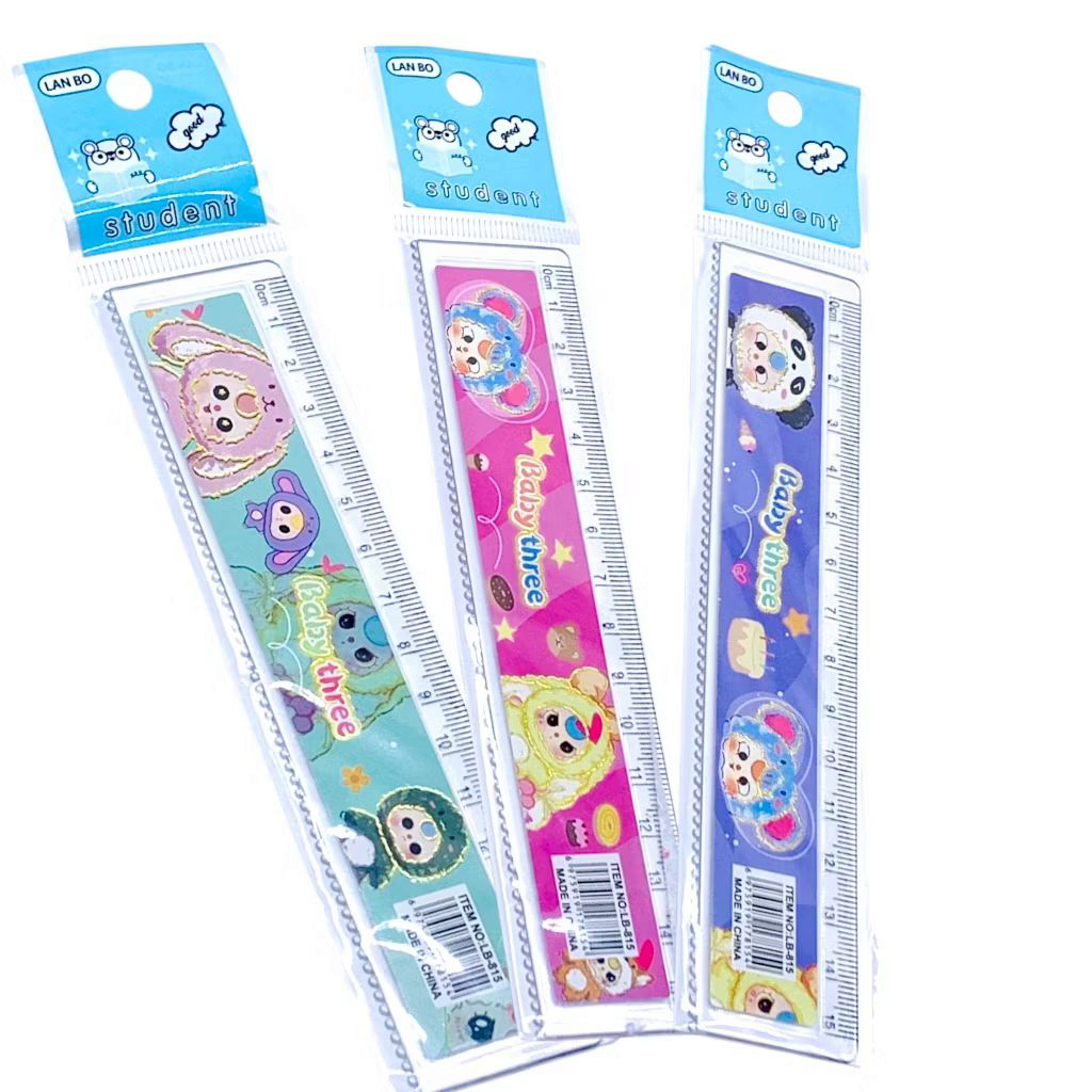 

Penggaris 15Cm Fancy BabyThree/Sanrio (1pcs)