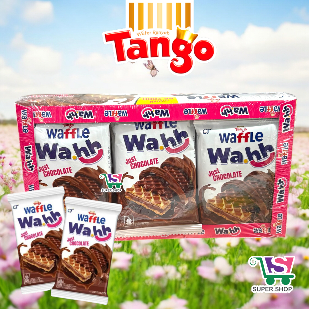 

Tango Waffle Wahh Wafer Salut Cokelat PACK (isi 12 pcs)