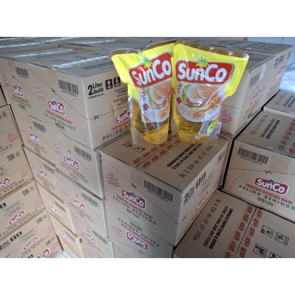 

Minyak Goreng Sunco 2 Literan - Sunco Kemasan Pouch
