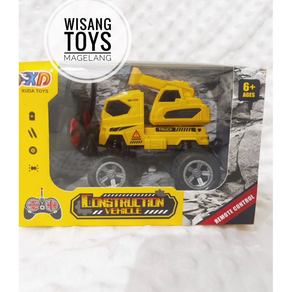 mainan remote control | remote control alat berat | truk derek remote control | truk remote | remote