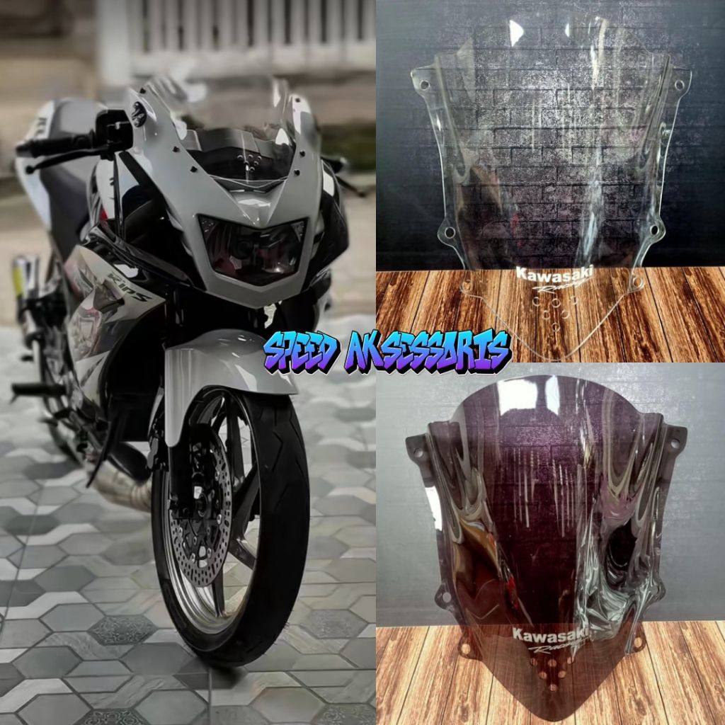 VISOR VARIASI NINJA RR NEW 2013-2015 JENONG KUALITAS TERBAIK